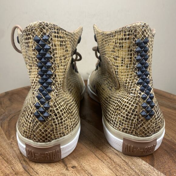 Converse Chuck Taylor All Star High Year of the Snake Mens Size 11 Leather Shoes - Picture 3 of 10